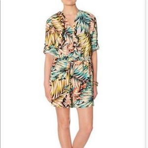 The Limited Tropical print Romper
